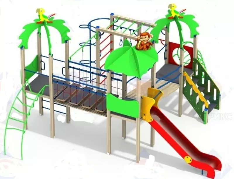 Детский игровой комплекс с символом Нового года